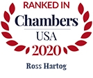 Chambers USA 2020 Ranking Badge for Ross Hartog