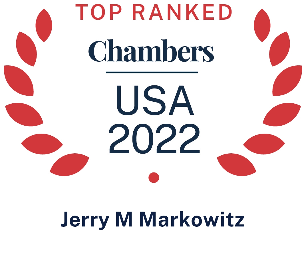 Chambers USA 2022 Ranking Badge - Jerry Markowitz