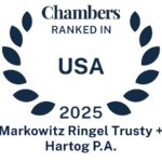 Chambers 2025 Logo Identifying Markowitz Ringel Trusty + Hartog